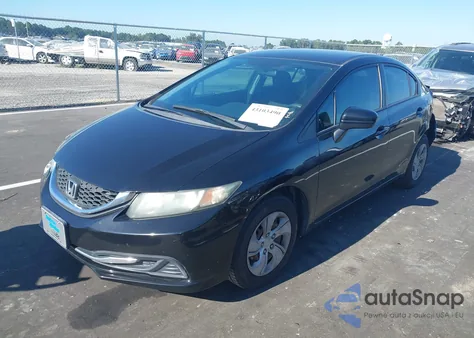 2015 Honda Civic Lx z USA, uszkodzony, nr VIN 19XFB2F53FE215472